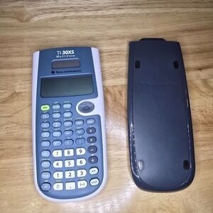Texas Instruments TI-30XS MultiView - Scientific Calculator With Cover! *TESTED*